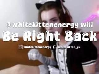 whitekittenenergy from CamSoda is Freechat
