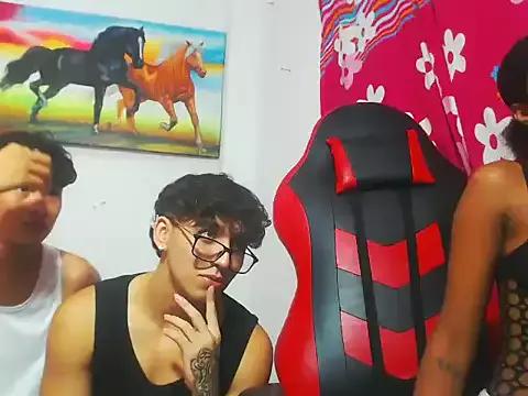 Trio_fantastico from StripChat is Freechat