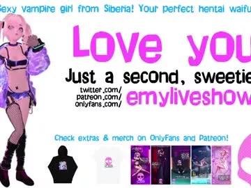 Freechat emyliveshow on Chaturbate