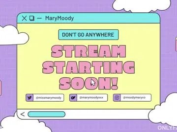 Freechat marymoody on Chaturbate