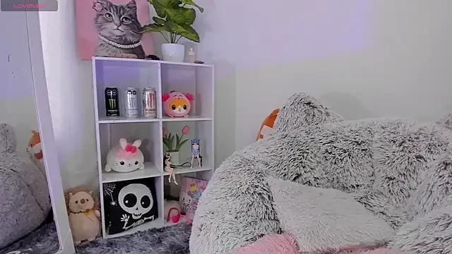 StripChat akame_meow is Freechat akame_meow — Nipple clamps letter ''daddy''