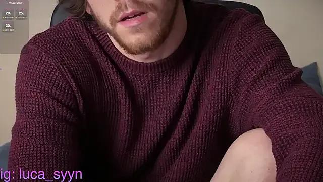 luca_syn — cum show
